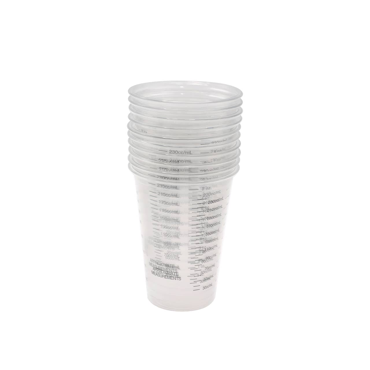 12 Packs: 10 ct. (120 total) 8oz. Resin Mixing Containers by Craft Smart®